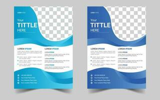 The Best Corporate, Medical, Admission, Travel Flyer Design Template. Abstract vector layout background set. For art template design, list, front page. Business brochure flyer design layout template.