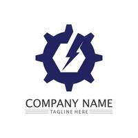 Gear Logo Template vector icon