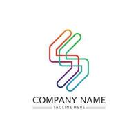 Business corporate S letter logo vector