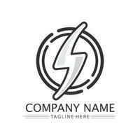 Flash Electric Logo Vector icon illustration design template. Bolt Energy Icon.electric logo flash vector bolt