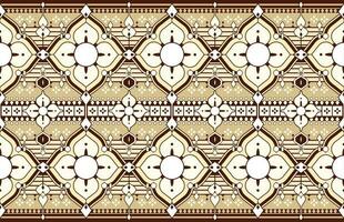 geometric and mandala ethnic fabric pattern for cloth carpet wallpaper background wrapping etc. vector