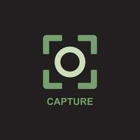 capture icon vector illustration