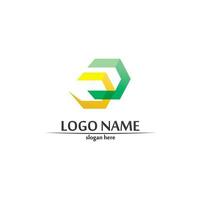 plantilla de logotipo de finanzas empresariales vector