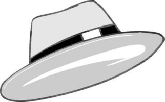 Illustration of a hat. vector