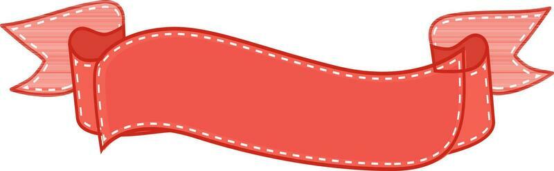 Vector ribbon banner design.