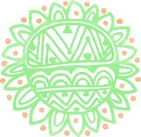 Beautiful floral design or pattern. vector