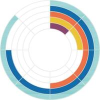 vistoso infografía elemento para negocio. vector