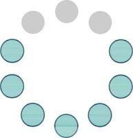 Circle infographic element for Business. vector