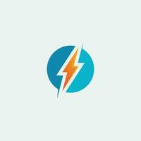 flash eléctrico vector relámpago icono logo y símbolos