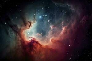 the Orion Nebula deep space objects , generate ai photo