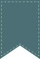 Flat illustration of ribbon. vector