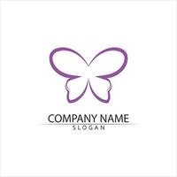 Beauty Butterfly icon design vector