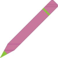 Illustration of a pencil. vector