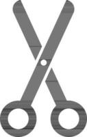 Scissors sign or symbol. vector