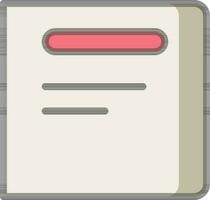 Vector illustration of Document Paper icon.