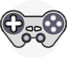 Vector illustration of Gamepad icon.