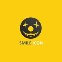 smile icon, smile, logo vector design happy emoticon Business, funny design and vector emoji happiness