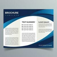 Corporate business trifold brochure template. A4 abstract business brochure template. vector