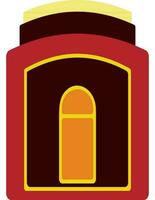 Building in flat style. vector