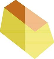 Yellow and orange gold. vector