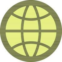 Black and green internet. vector