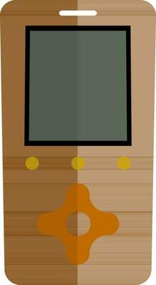 Game controller in flat style.