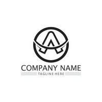 A Letter Logo Template vector