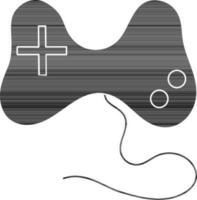 Video game remote icon for playing concept. vector