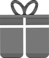 Vector gift box sign or symbol in flat style.