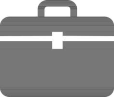 Vector briefcase icon.