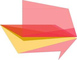 Blank paper Tag design for your Business. vector