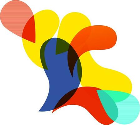 Colorful abstract elements design.