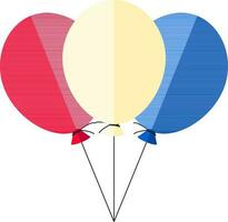 Vector illustration of balloons icon.