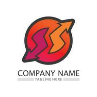 Business icon and logo design vector graphic