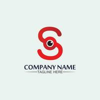 Business corporate S letter logo vector