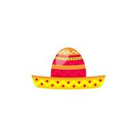 ilustración de un lustroso sombrero. vector