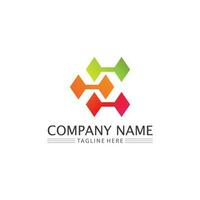 Business logo design Concept image vector Graphic illustration