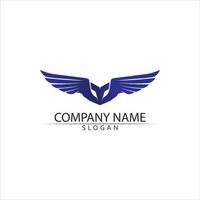 Falcon Logo Template vector