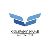 Business Finance professional logo template vector icon