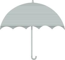 Flat illustration of umbrella. vector
