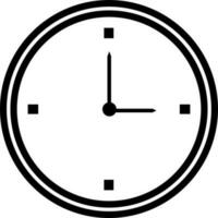 vector ilustración de un reloj.