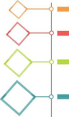 Colorful infographic elements for Business.