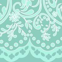 Abstract Floral colour vector pattern design suitable for fashion and fabric needs