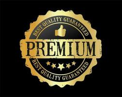 premium quality best quality guaranteed badge vector illustration