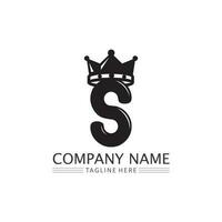 logotipo de la corona logotipo del rey logotipo de la reina, princesa, plantilla vector icono ilustración diseño imperial, real y exitoso logotipo empresarial