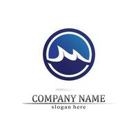 Water drop Logo Template vector