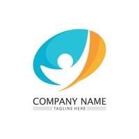 Business icon and logo design vector graphic