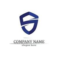 Business corporate S letter logo vector