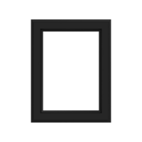 black picture frame png