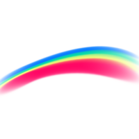 arco iris vistoso efecto png